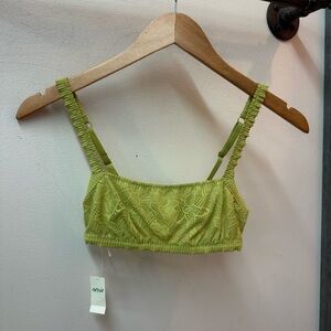NWT Aerie Lime Lace Bralette